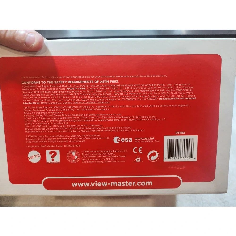 Mattel~View Master~Deluxe~VR Viewer - DTH61 - New~Open Box